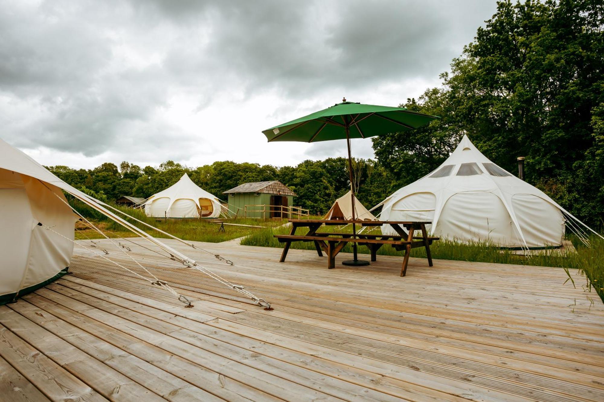 Luxury Glamping Retreat In Battle Villa Exterior photo